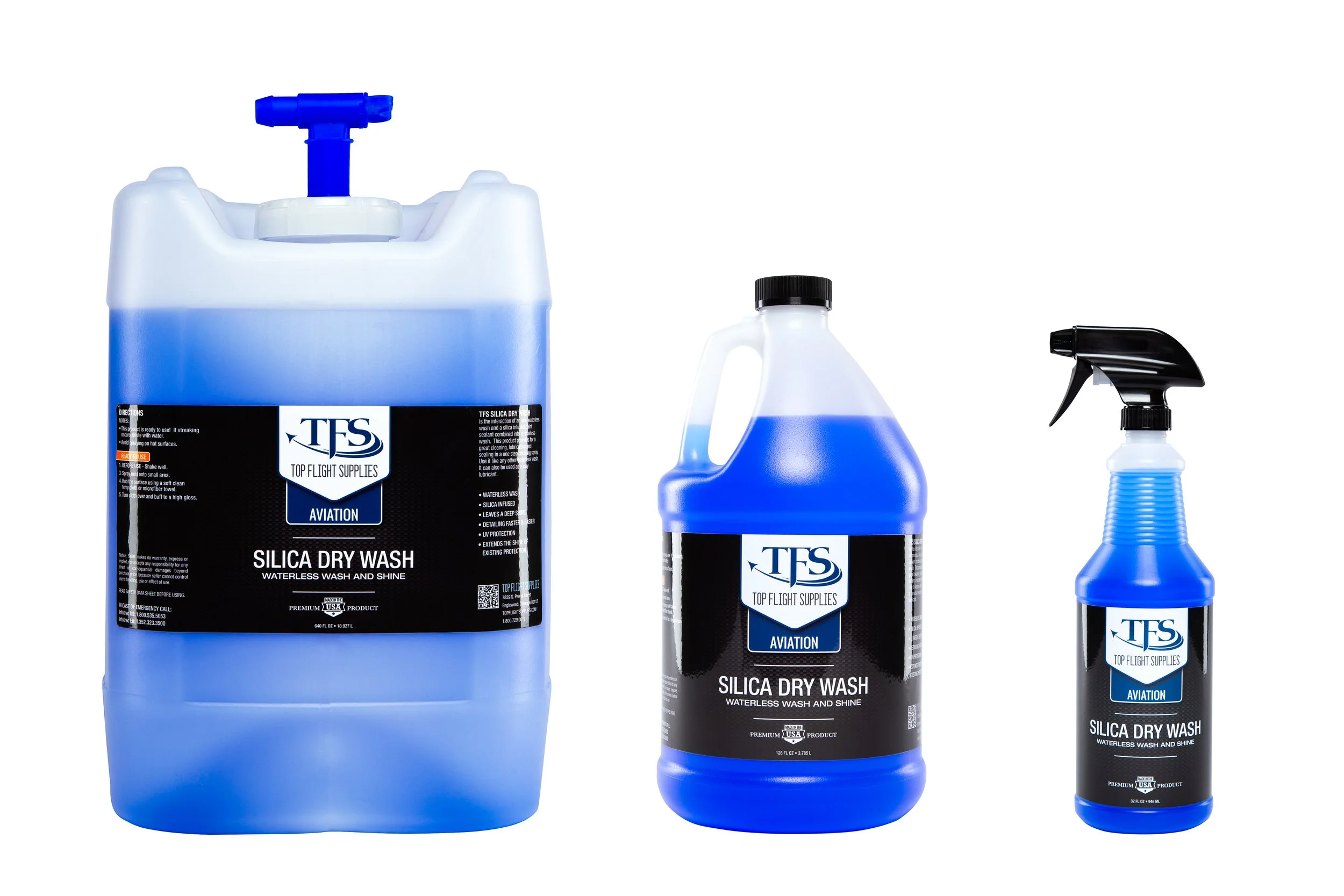 Silica Dry Wash Aircraft Waterless — TOP FLIGHT SUPPLIES